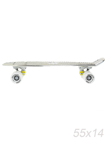 Лонгборд / GT22S /уп 8/ серебро металлик