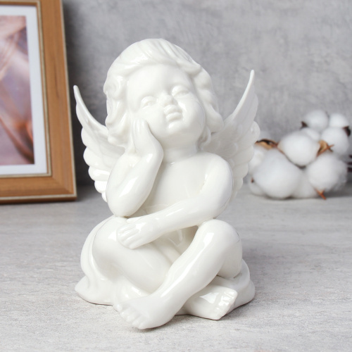 Фигурка Ангел 13 см / AH-37 /уп 48/фарфор