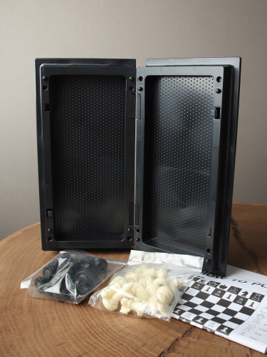 Игра настольная шахматы 20х10 / 7408 /уп 120/магнитная доска