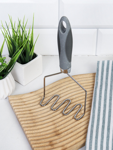 Картофелемялка 26 см / Y-51-серый /уп 240/