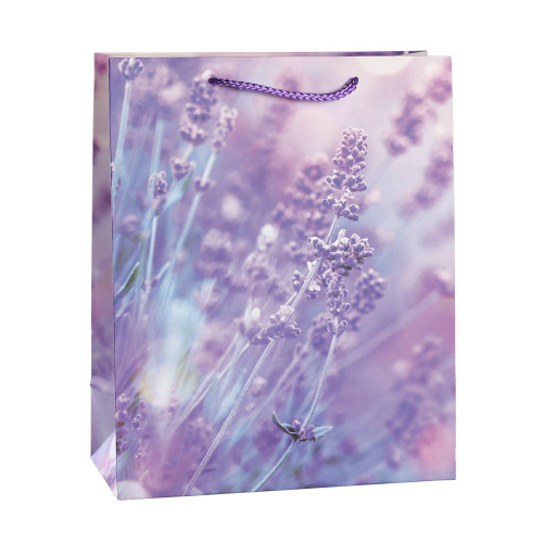Пакет подарочный 31x42x12см Лаванда / 3205XL /уп 12/300/