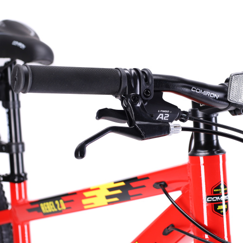 Велосипед 20" рама 12" 7sp COMIRON REBEL ригид красный