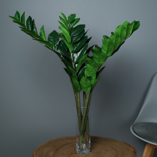 Дерево искусственное Замиокулькас 80 см / JW53611 /уп 24/без основания