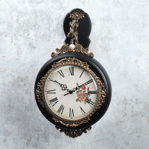 Часы настенные двухсторонние Вокзальные 25х35 см / 11231B /уп 6/