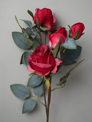 Цветок искусственный Роза 62 см / RW-313 /уп 24/144/