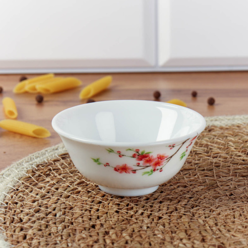 Пиала 120 мл 90 мм Розетка / FW40XN-(6933) /уп 3/72/ Ветка сакуры