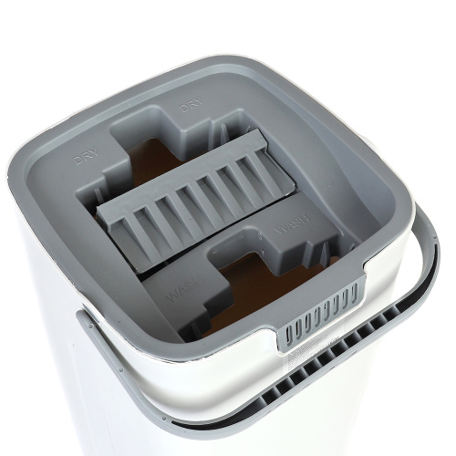 Ведро с вертикальным отжимом и шваброй Моп / Z2 / уп 20/* 2 насадки