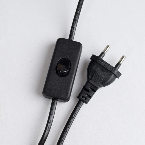 Светильник настольный 42 см белый + черный плафон / YM220333 /уп 16/713811