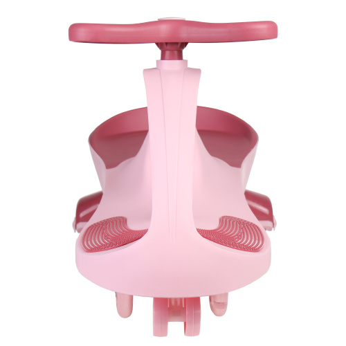 Толокар QT-8097 розовый/светящиеся полиуретановые колеса 80 мм/уп5