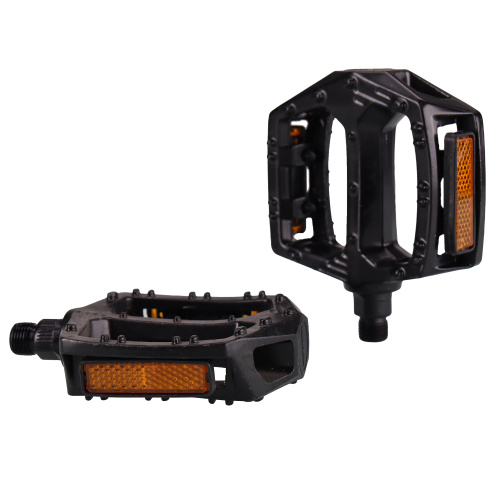 Педаль MTB MIXIEER MX-P550, 9/16 резьба, ALU корпус, сталь. подшипник, 110х105мм, с рефлектором, 2S ось, картридж, black, 1 пара /уп50/