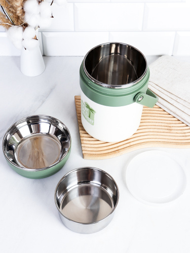 Ланч-бокс 2 л /держит тепло до 4 часов /VD-544 /уп 36/ Термос для еды