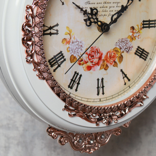 Часы настенные двухсторонние Вокзальные 19х35 см / 9887A /уп 6/