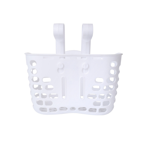 Корзина для детского велосипеда пластиковая белая. / 1DVMI-9 / уп  100 /