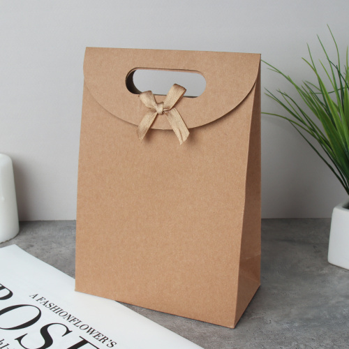 Коробка подарочная складная 20x14x7 см / 0519-3/B /уп 12/600/крафт