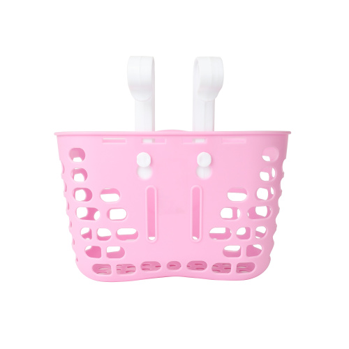 Корзина для детского велосипеда пластиковая розовая. / 1DVMI-7 / уп  100 /