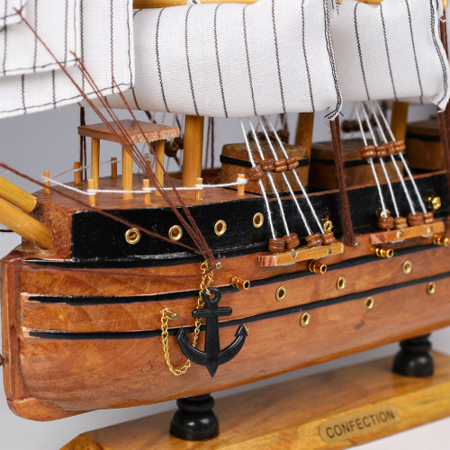 Макет парусного корабля 48х46 см / SH555-50 /уп 6/