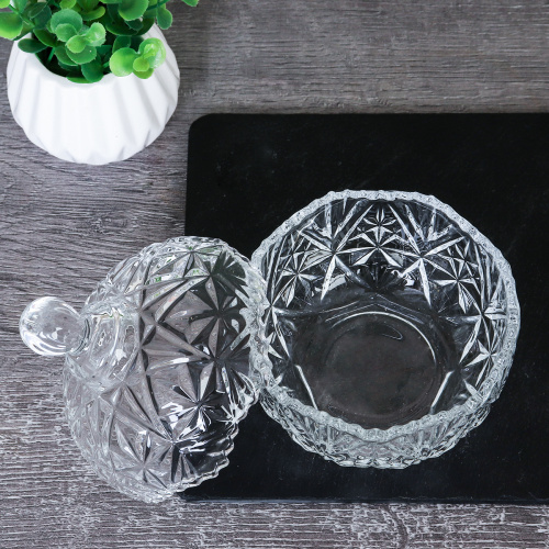 Сахарница 280 мл бочонок резная / XMTG-S504 /уп 48/