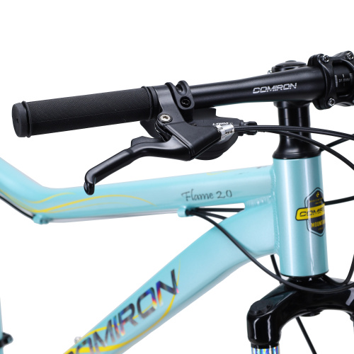 Велосипед 26" рама 17" 21sp COMIRON FLAME голубой