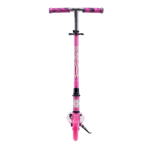 Самокат 2-х колесный COMIRON 145мм Zebra / GT2021-Z2 /уп 8/ розовая зебра