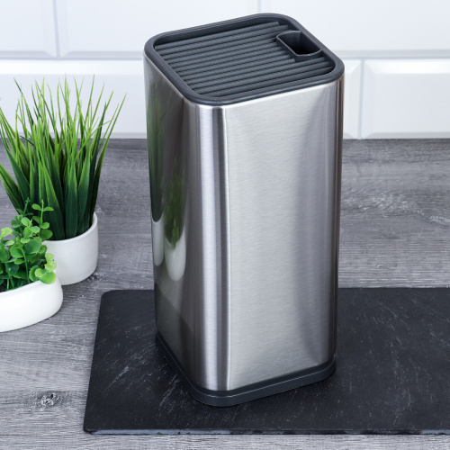 Подставка для ножей 23,2х10,6 см, металл / 726-005 /уп 10/0,45/ ПРОМО АКЦИЯ