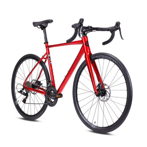 Велосипед шоссейный COMIRON RONIN II 700C-540mm SENSAH 2X11S оси, красный