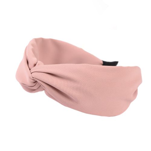 Ободок для волос ткань / GTN-44 /уп 20/розовый