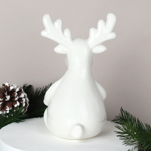Фигурка Олень 18 см новогодний / YZ21623 /уп 48/