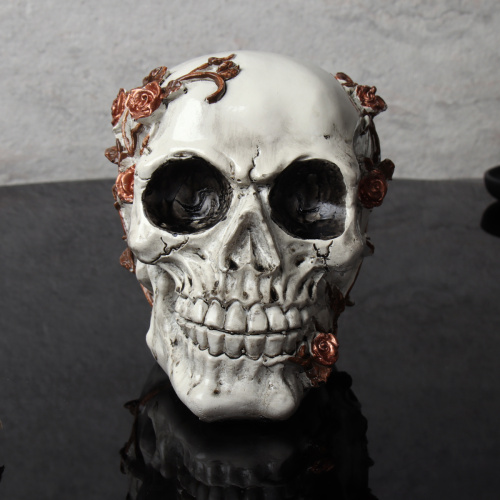 Копилка Череп 12 см / KY-27 /уп 48/Хэллоуин