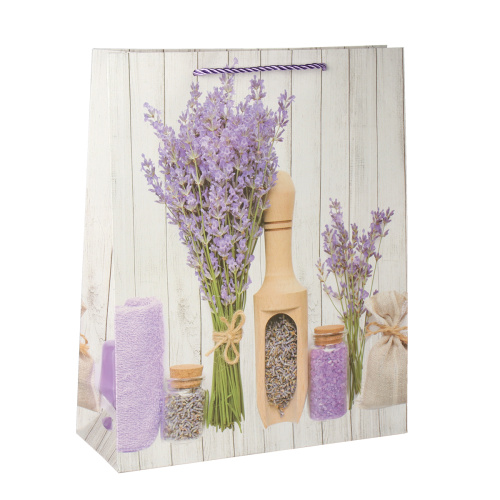 Пакет подарочный 18х24х8,5 Лаванда / 5292-S /уп 12/720/
