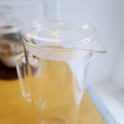 Кувшин 1400 мл стеклянный / LCTP265 /уп 40/ Стеклянная крышка