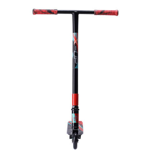 Самокат трюковый дека 98х480мм колёса PU-PP100мм руль 490мм  X-UP / GT300BT/БК/уп 10/