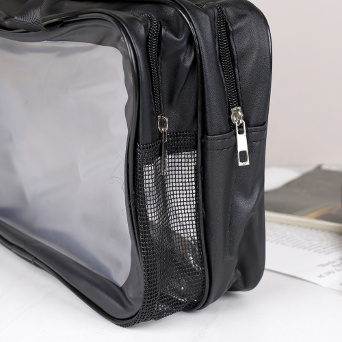 Сумка-органайзер 31х15х21 см черная / XN-007BL /уп 100/два отдела