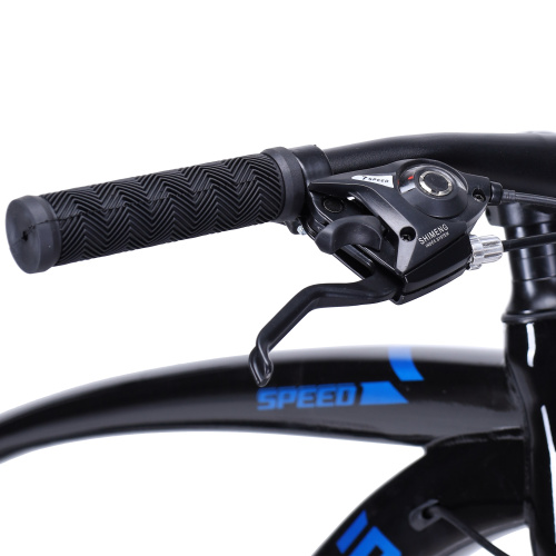 Велосипед горный 29" 21sp MEGAWHEELS SPEED чёрный-синий