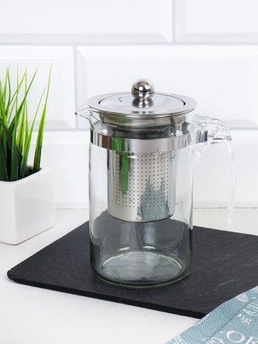 Чайник заварочный с ситом 500 мл / 8517C /уп 80/