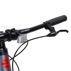 Велосипед горный COMIRON PREDATOR 27.5-19" чёрно-красный