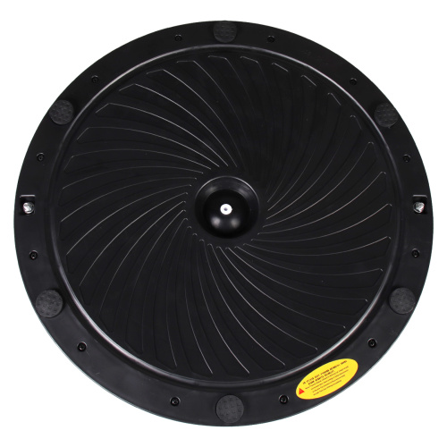 Полусфера балансировочная BOSU 46см Woohooo Curls эспандер, насос/ чёрный/ B46Cu-BL/ уп5