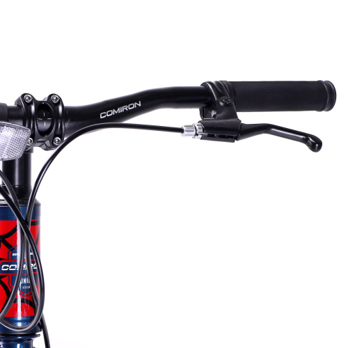 Велосипед 24" рама 13" 8sp COMIRON REBEL ригид сине-красный