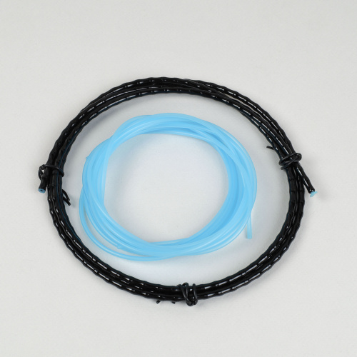 Комплект рубашка и направляющие велосипеда с технологией Fish Bons повышенной прочности. Рубашка/2 направляющие/наконечники/зажимы. TOOPRE.Черный