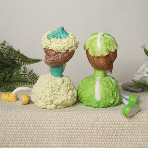 Фигурка Капуста висячие ножки 2 штуки набор 22 см / 9621 /уп 60/_