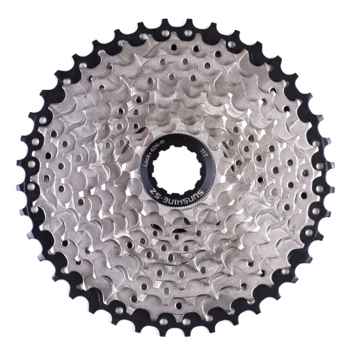 Кассета SUNSHINE MTB. 10 скоростей. 11-40T. HR10-40. никелиров. Steel паук. 510 г /уп 20/