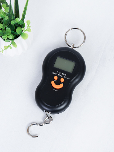 Весы безмен электронные 50 кг / QR603 /уп100/ без батареек