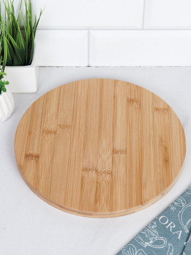 Доска разделочная 25х1,5 см / BGT-109 /уп 50/ бамбук