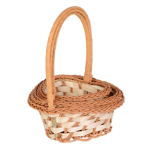 Корзина плетеная 3 штуки набор Сердце / GN295-13 /уп 200/