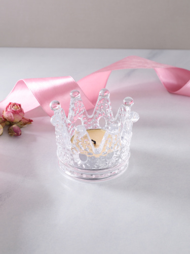 Подсвечник 7,5х5,1х5,8 Корона / WS-131 /уп 6/108/