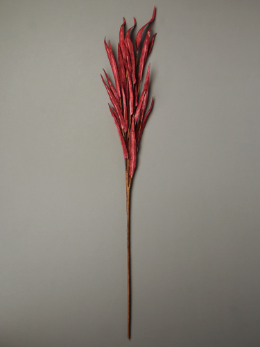 Ветка декоративная 85 см / RW-317-2 /уп 12/144/винный цвет