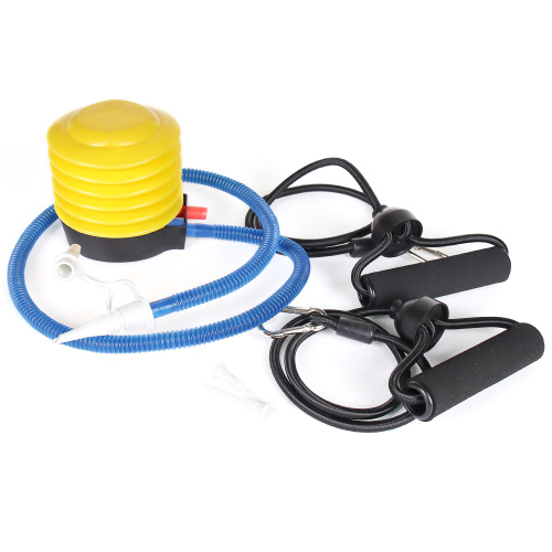 Полусфера балансировочная BOSU 46см Woohooo Curls эспандер, насос/ чёрный/ B46Cu-BL/ уп5