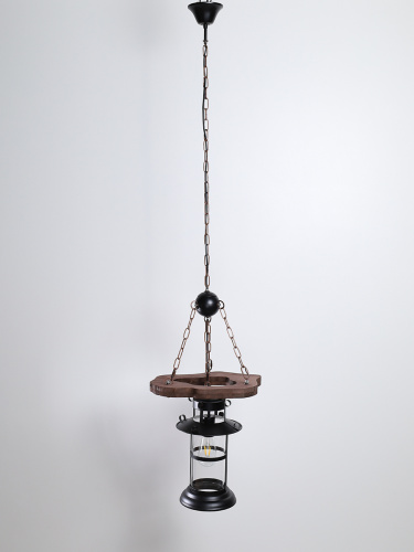 Люстра подвесная (100*39 см). В комплекте 1 лампа 5Вт LED, E27 / Rg15B / уп 1/Лофт