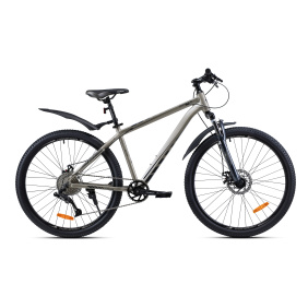 Велосипед 27,5" рама 19" 1x10sp COMIRON SYSTEM серый бежевый