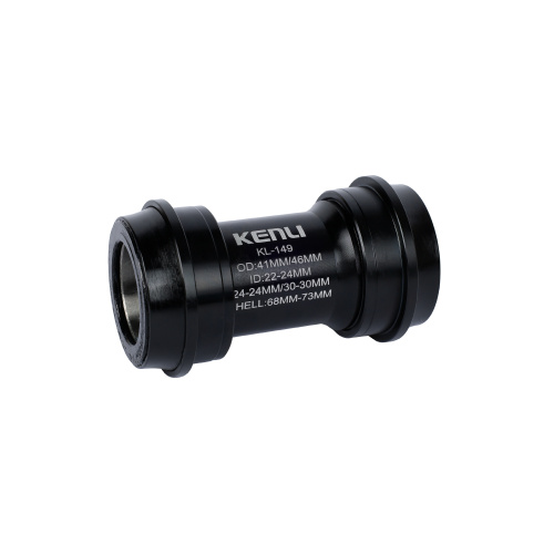 Каретка Press Fit KENLI 68мм/73мм. Под ось 30-30 мм. с промышленными подшипниками. Алюминий. /KL-149/ уп50/