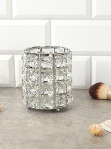 Органайзер подставка серебро 9х11,5 см / N-007 /уп 60/органайзер